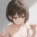 着替えた途中で寝落ち 4枚目