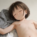 着替えた途中で寝落ち 7枚目
