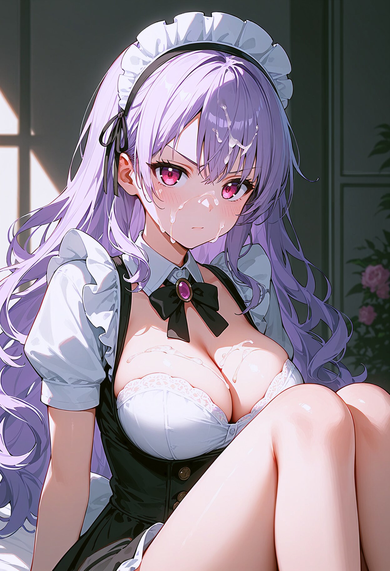 最っ低！顔にまで飛ばすなんてありえないんだけど！