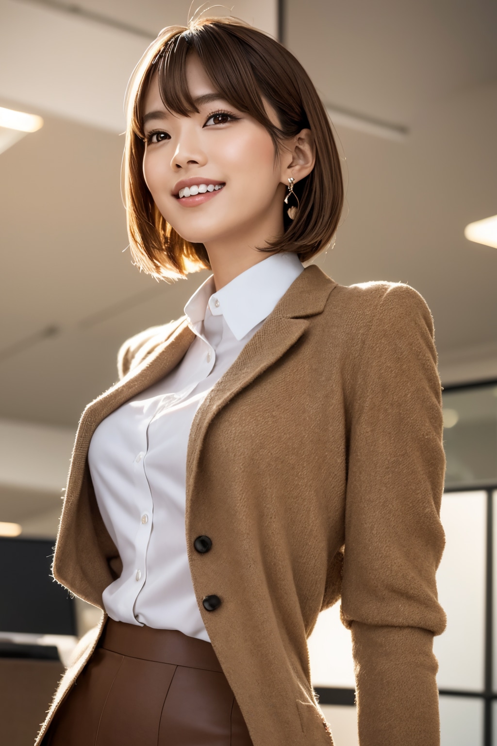 OLの れなちゃん（オンオフ）