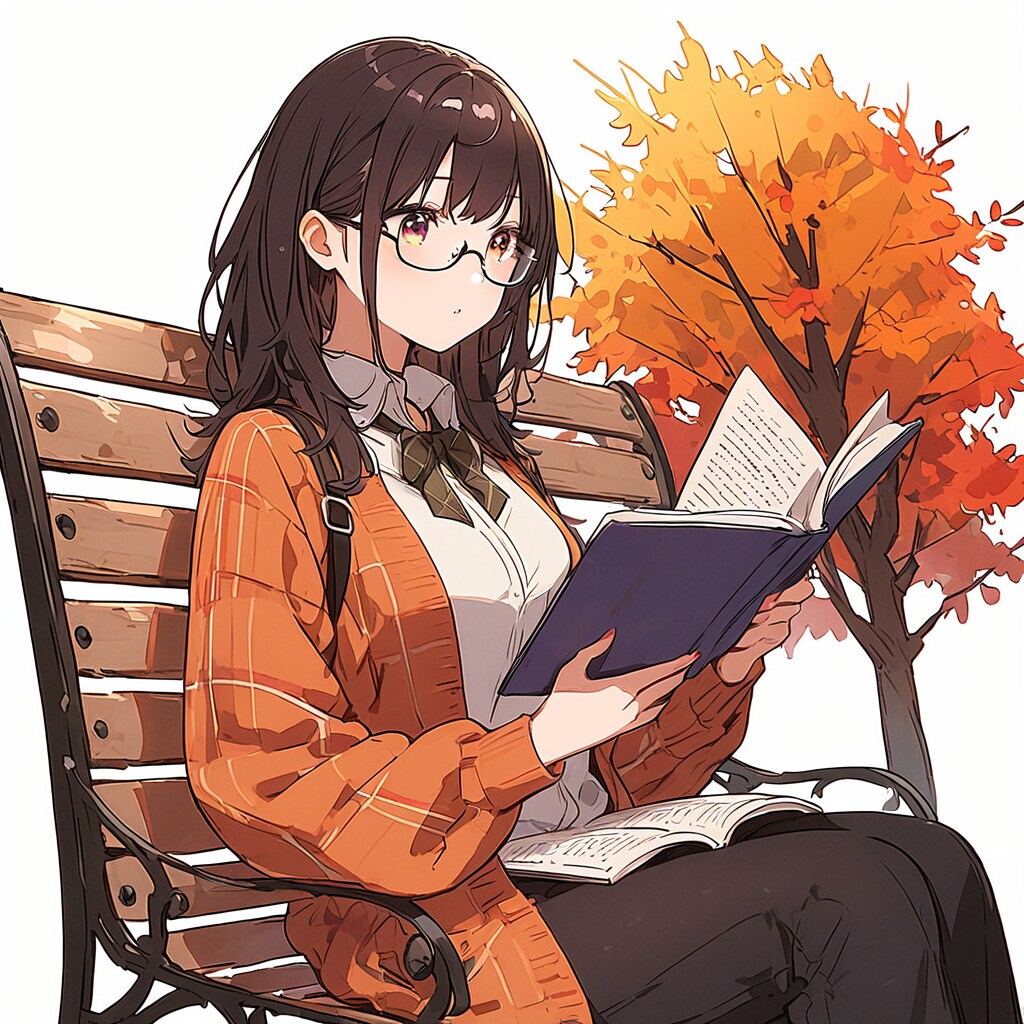 公園で読みます。 | の人気AIイラスト・グラビア