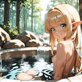 キャンディーちゃん入浴中【R18】 4枚目