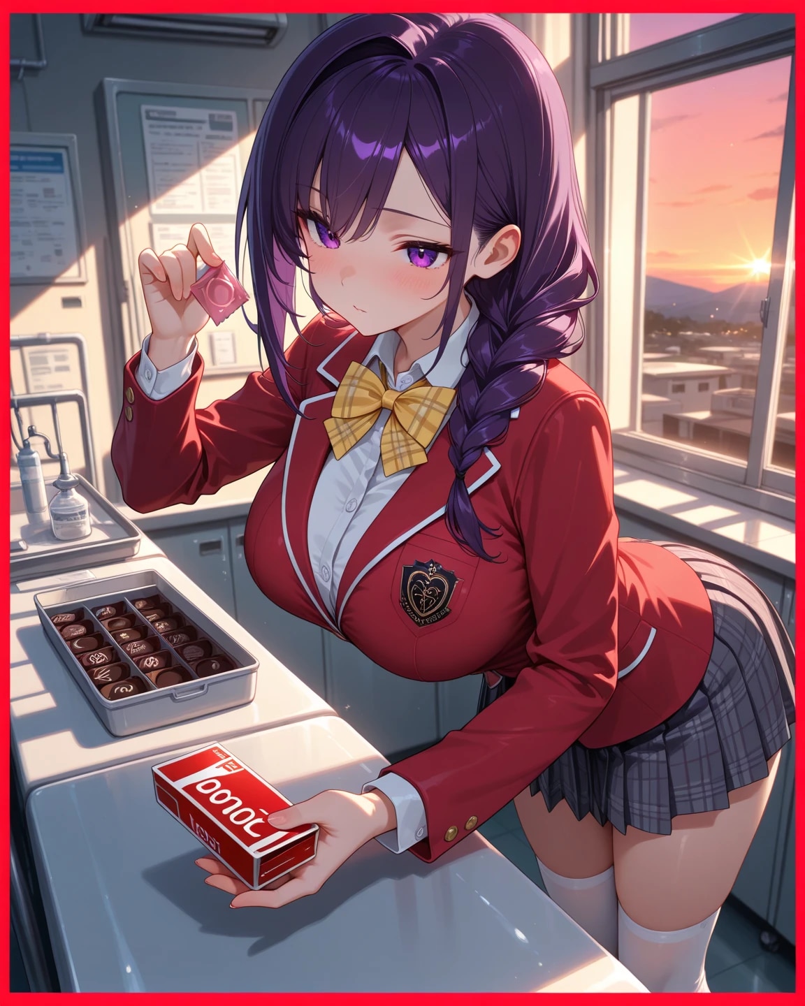 ココア味です