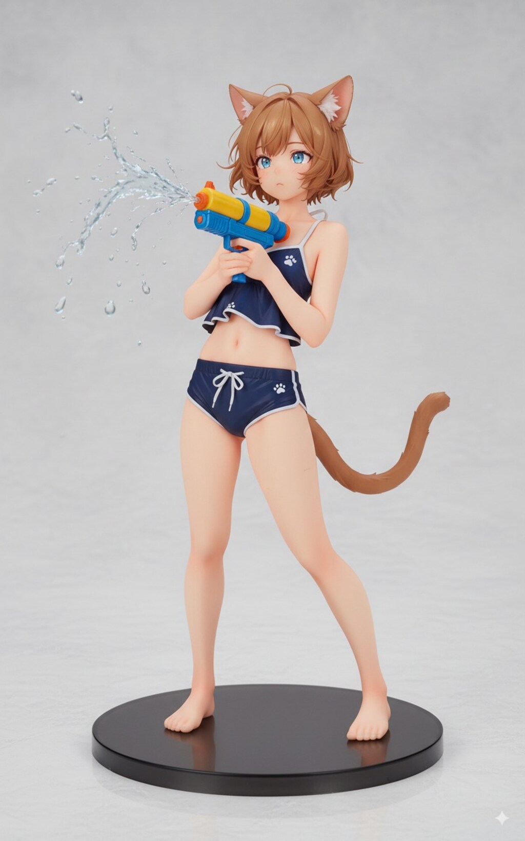 PVCフィギュア化した猫