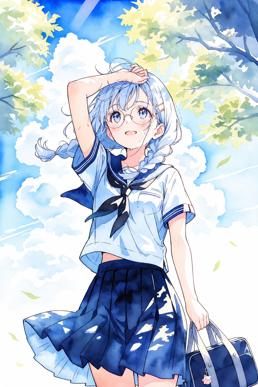 暑い、夏の日