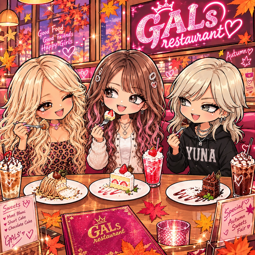 ケーキ×ギャルズ（せい、れい、ゆな）
