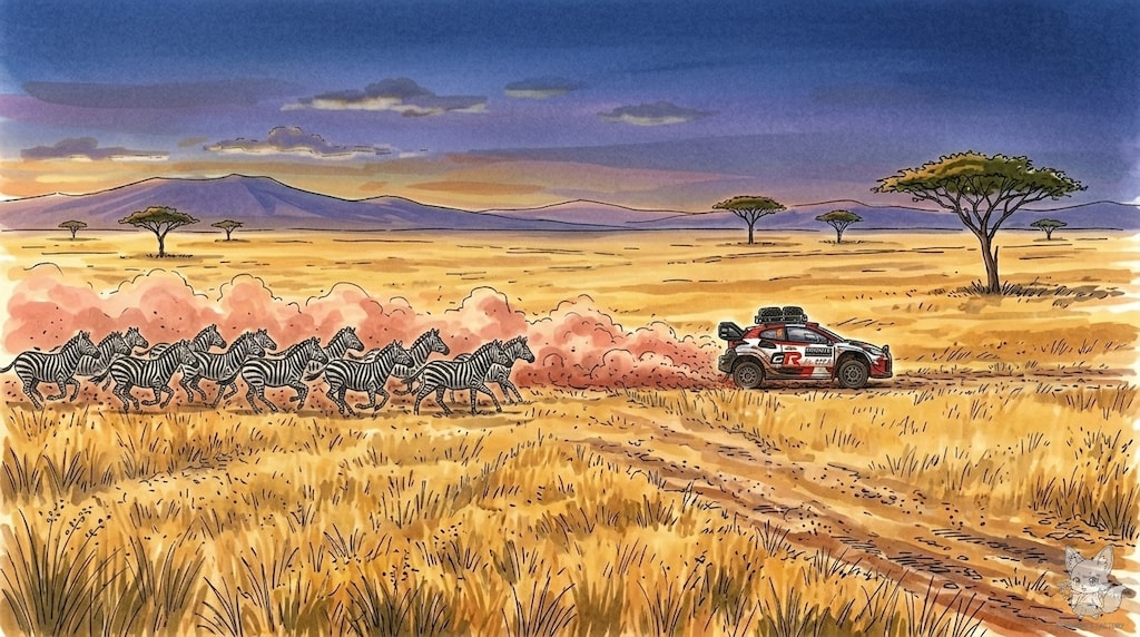 祝WRC初優勝【2026年GRヤリス・サファリ仕様(レトロカスタム)】