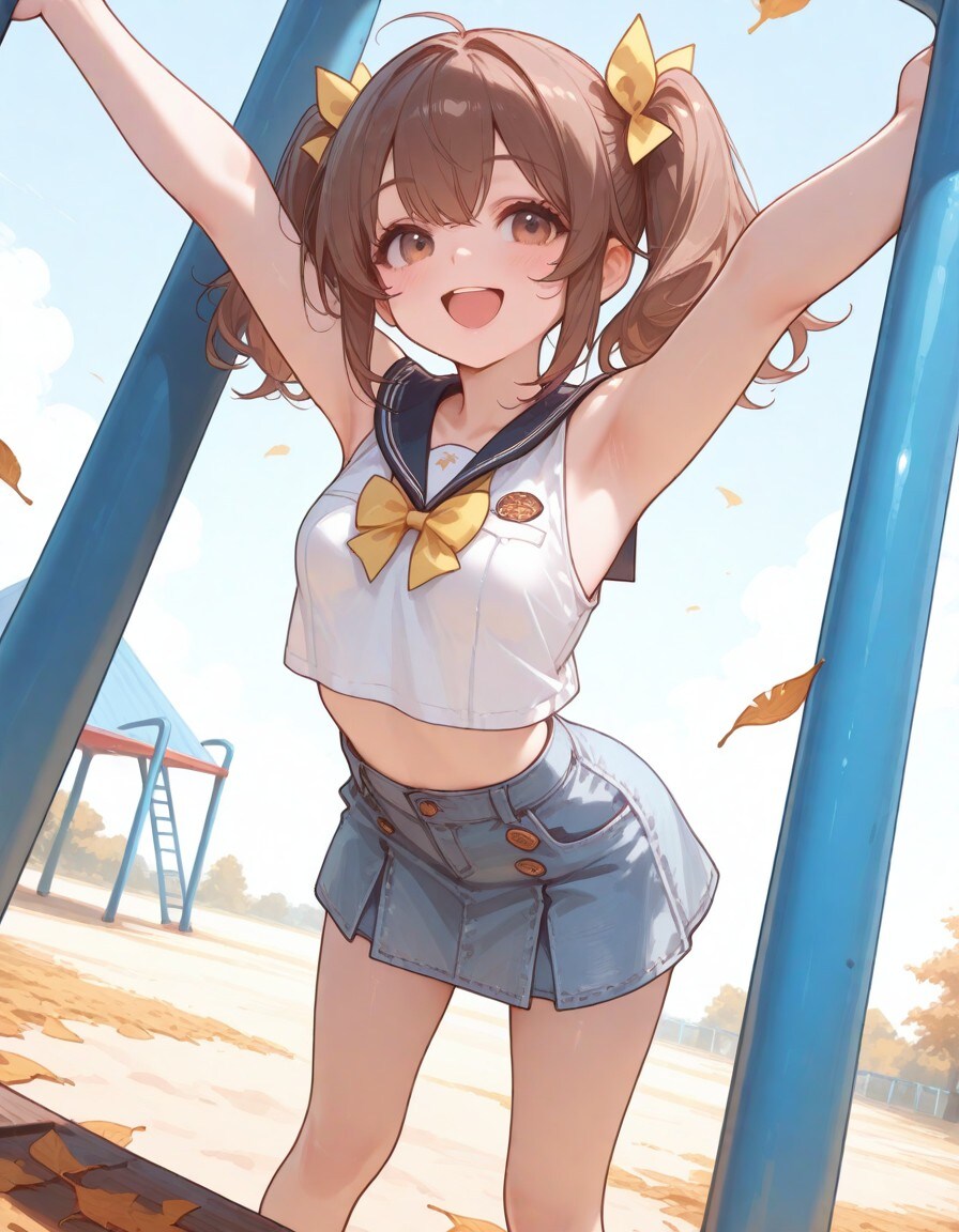 公園で | の人気AIイラスト・グラビア