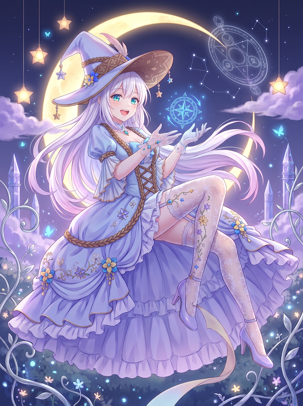 月華星祈白冠姫