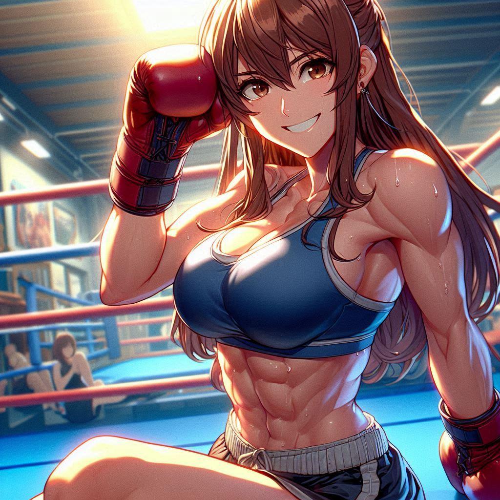 ボクシング女子