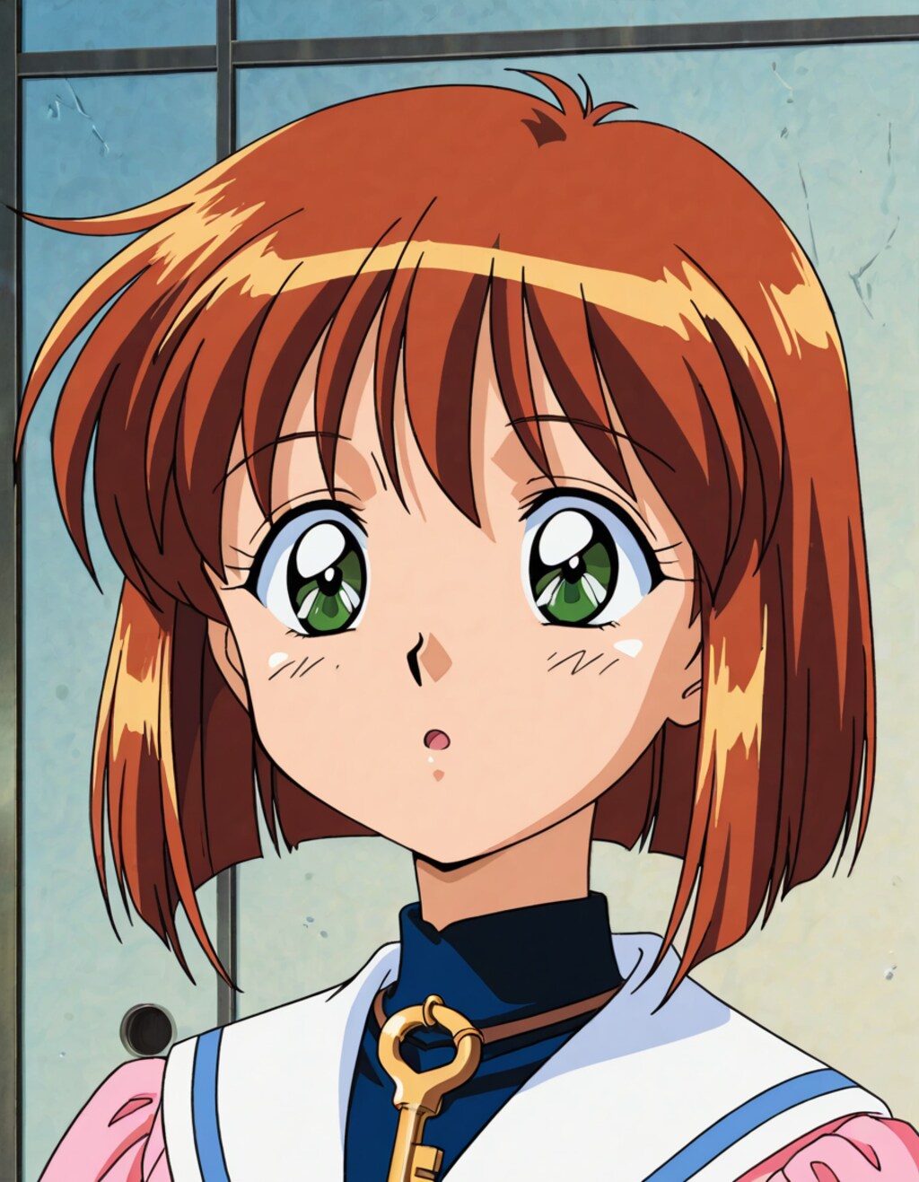 1990s Japanese anime-style