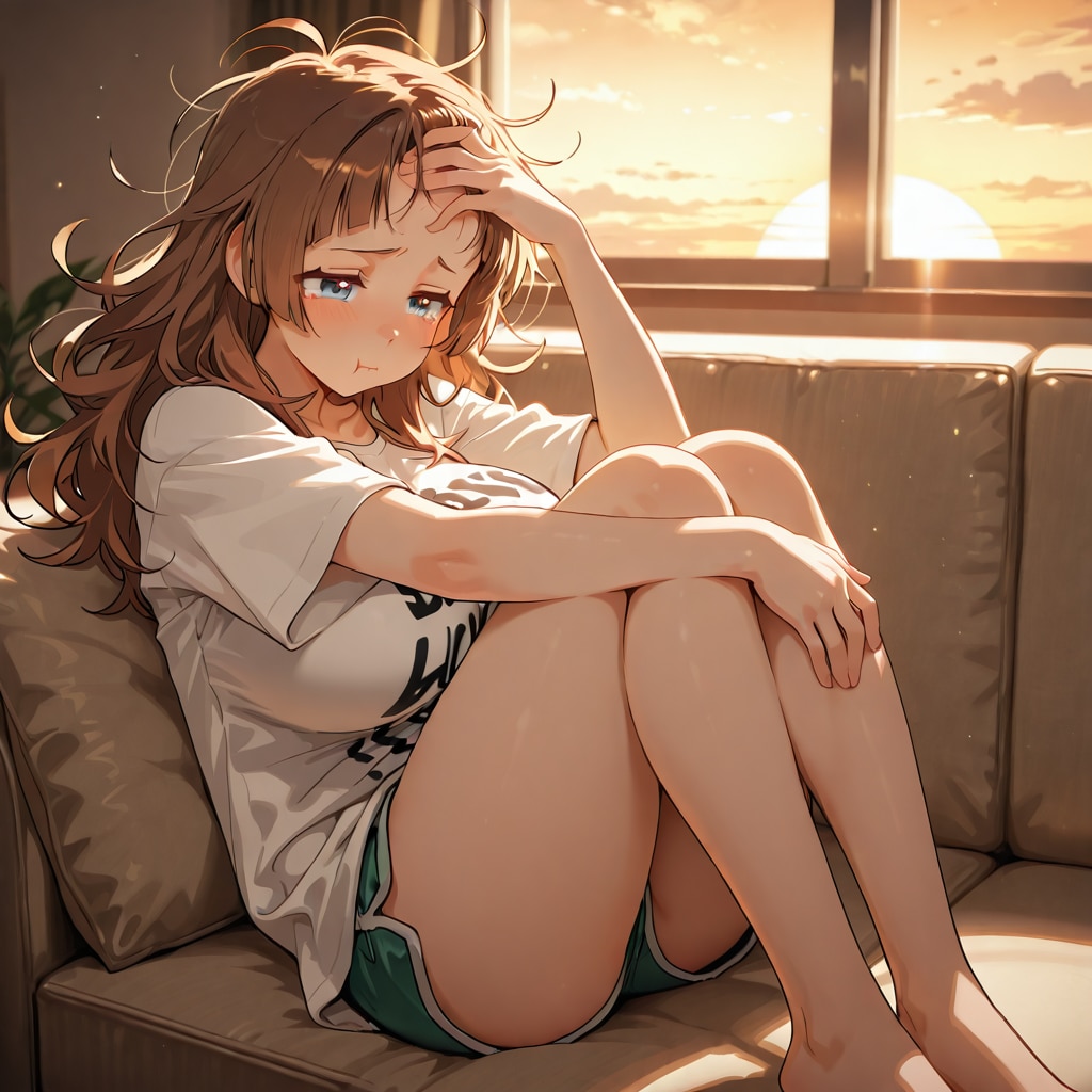 GW終わっちゃう😢 | の人気AIイラスト・グラビア