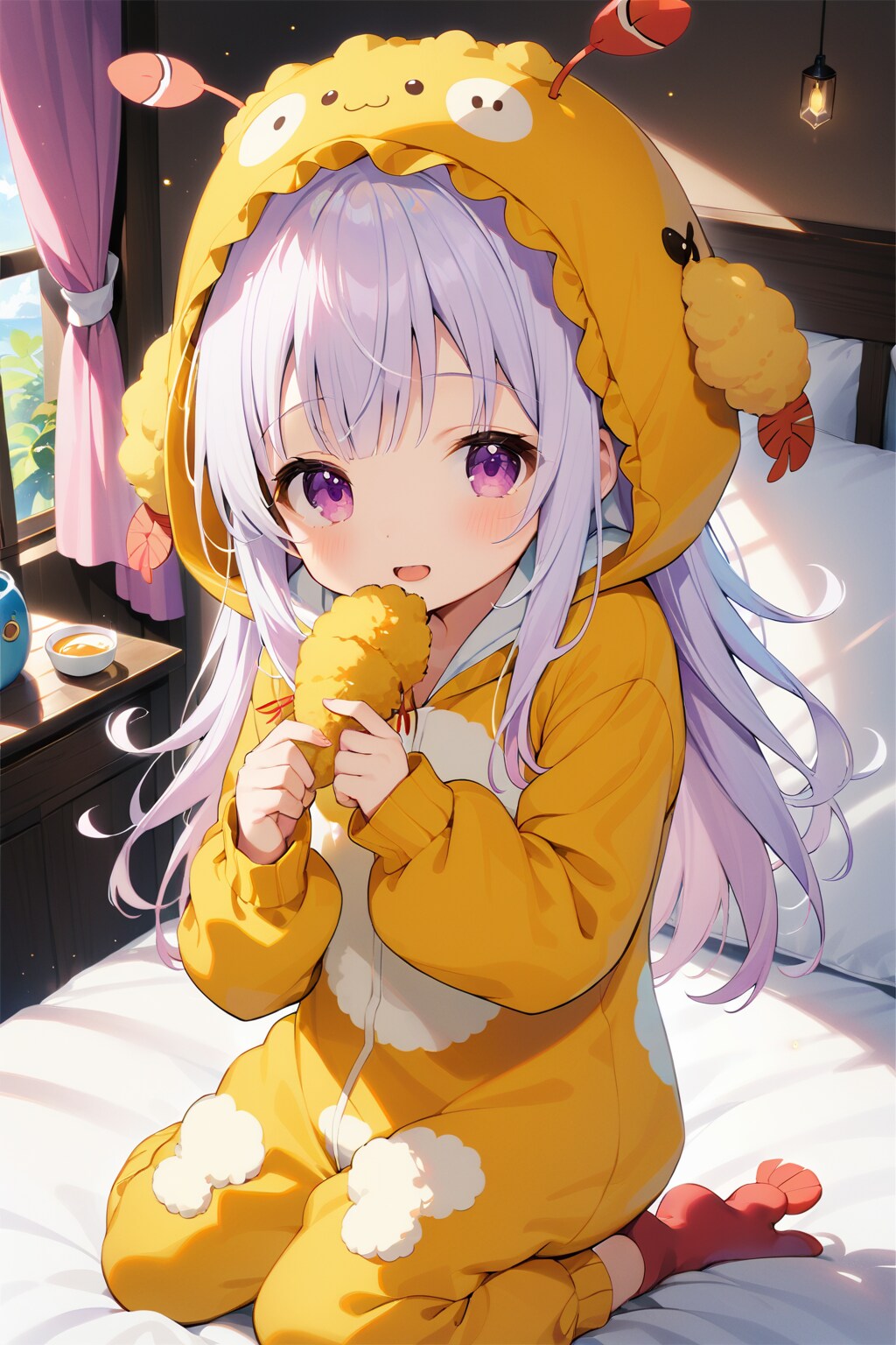 銀髪エビフライ(えび天だもん！！)_20250129 | の人気AIイラスト・グラビア