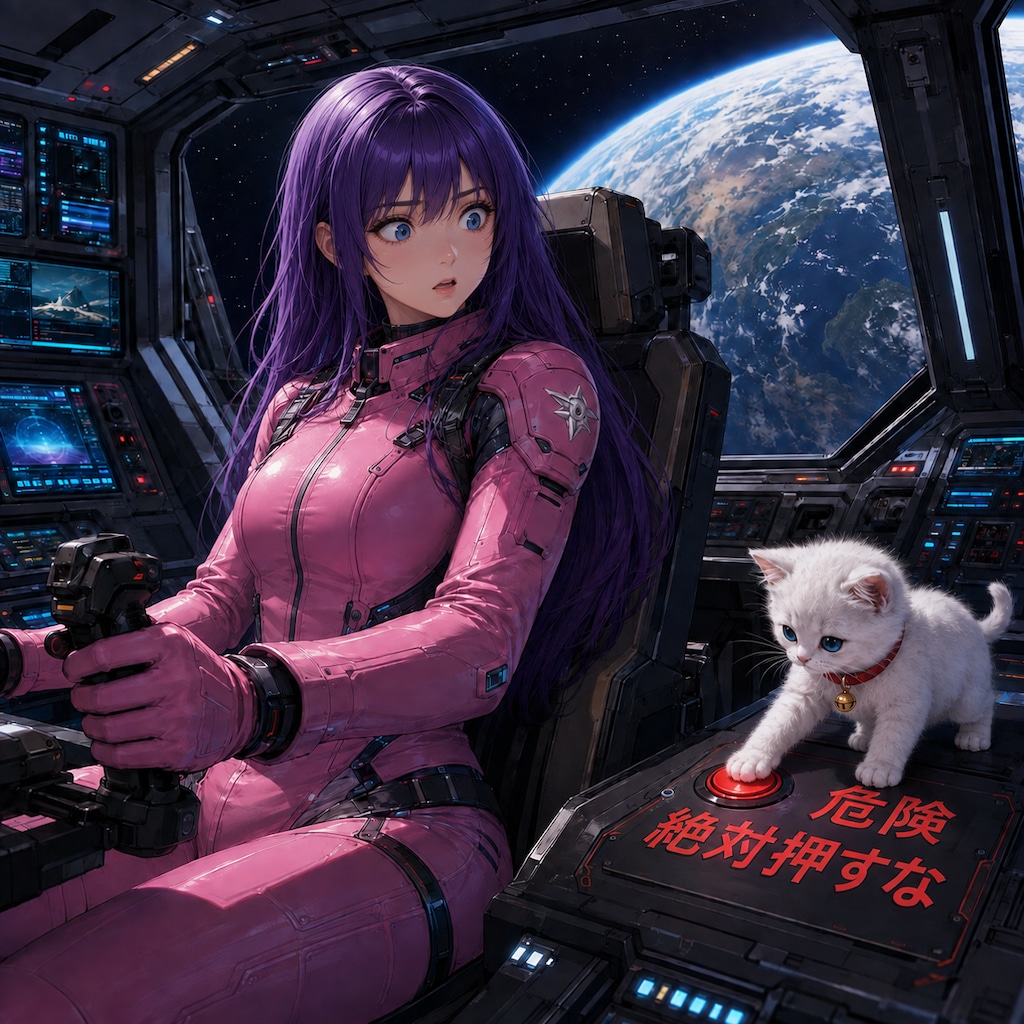 子猫がスイッチオン！