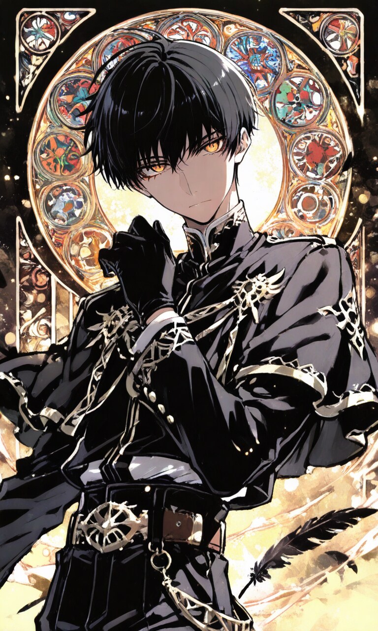 ⛓🖤 | の人気AIイラスト・グラビア