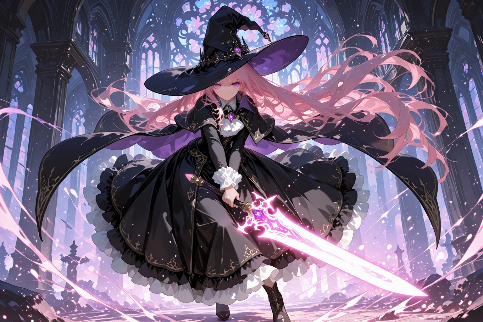 天桜の魔女 夜天（CANDY Edition） | の人気AIイラスト・グラビア