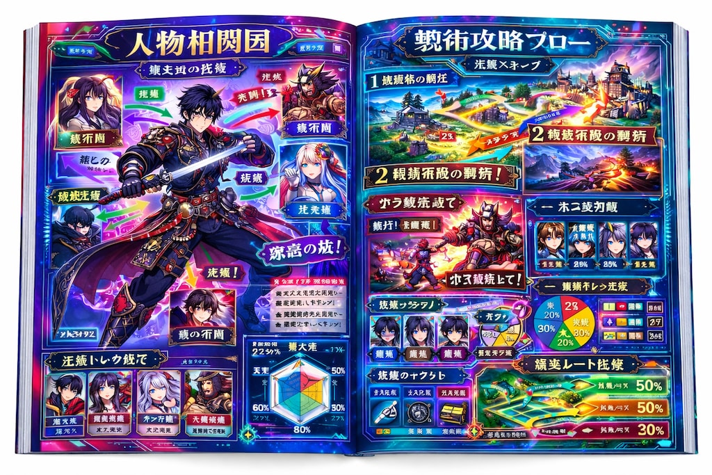 カラーイラスト攻略本/２０２６年 風ゲーム攻略本