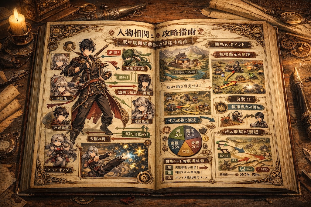 カラーイラスト攻略本/２０２６年 風ゲーム攻略本