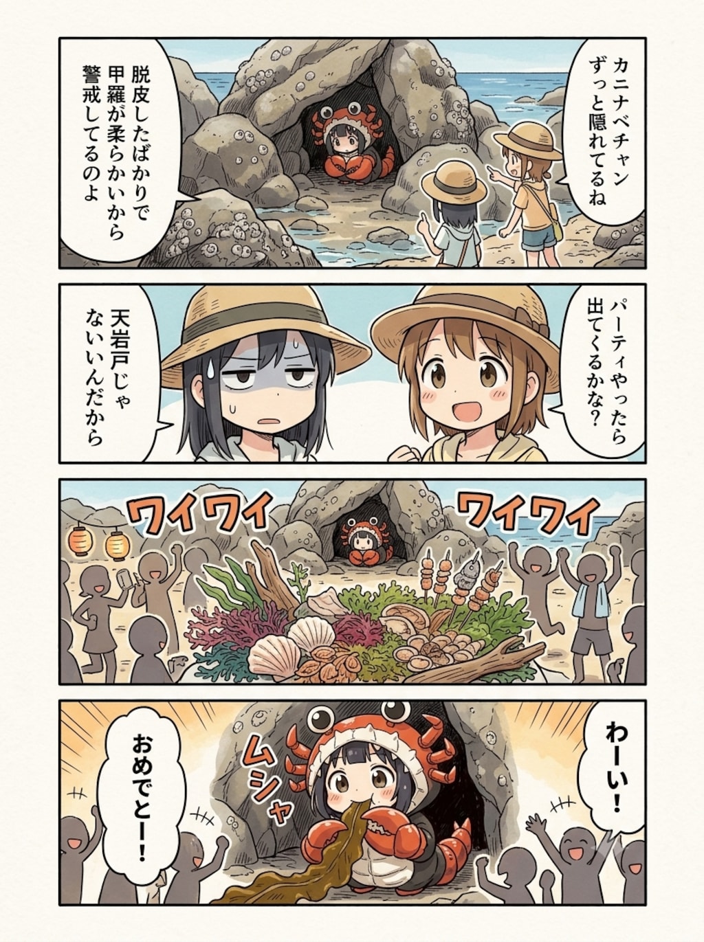 【08】出てきて！カニナベチャン