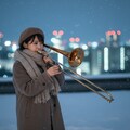 冬空に響く、トロンボーンの息吹 #冬将軍 5枚目