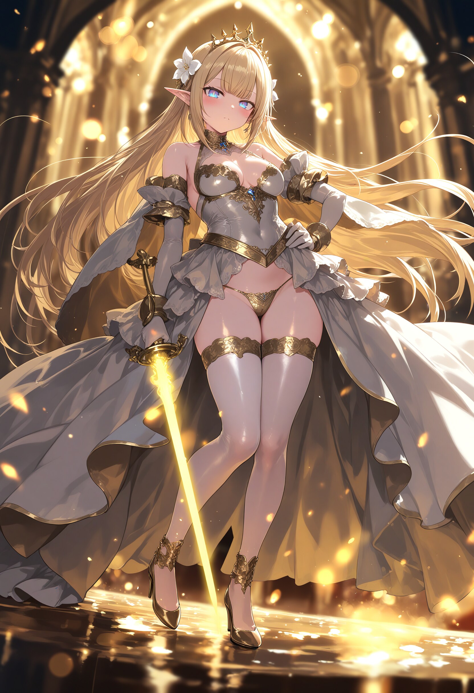 姫とエルフとドスケベ衣装