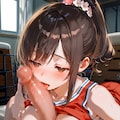 チアポニテさんと体育倉庫で 5枚目