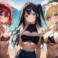 multiple bikinis #3 2枚目