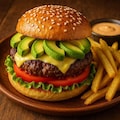 アボカドバーガー 2枚目