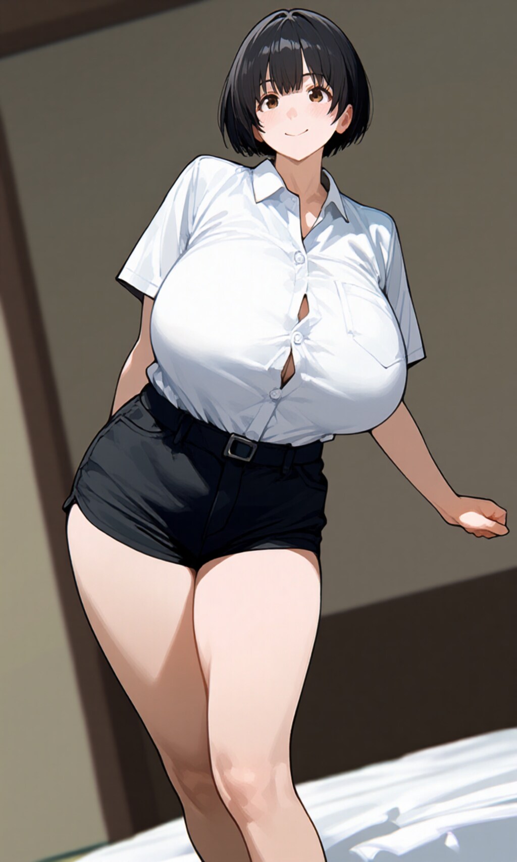 TSモノの最序盤、着替えが無い故のノーブラ夏制服スゴク好き