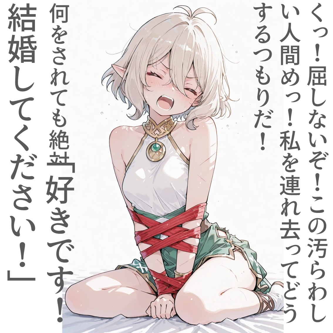 2コマでくっちょろエルフさん