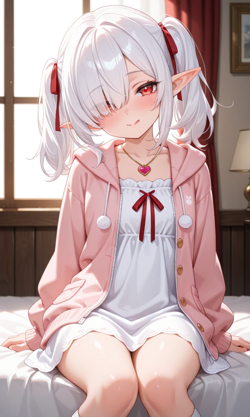 誘惑する？シロネさん