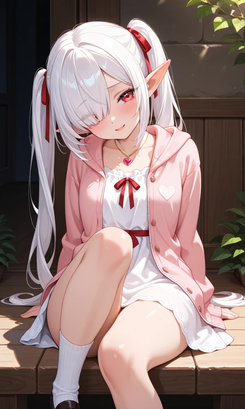 誘惑する？シロネさん