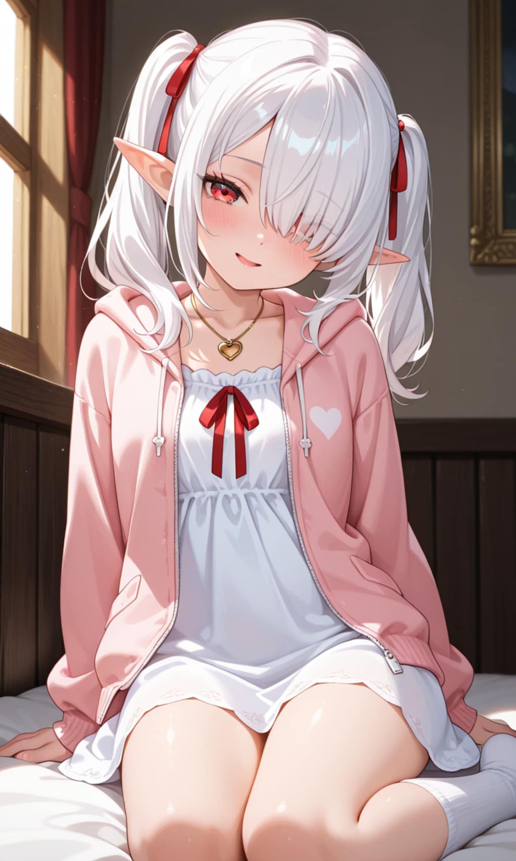 誘惑する？シロネさん