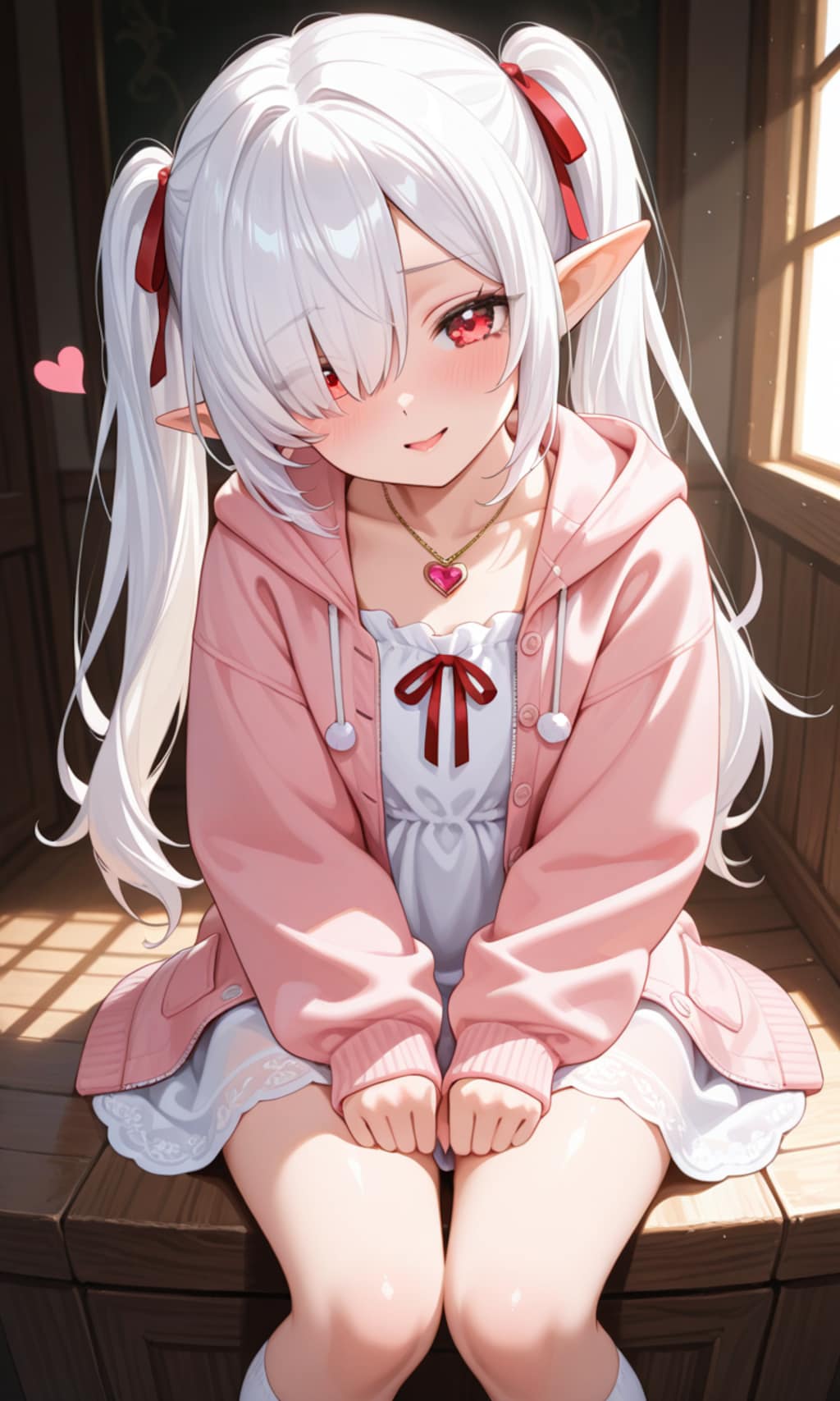 誘惑する？シロネさん