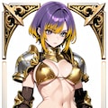Re.ゴールドビキニアーマーの女の子 2枚目