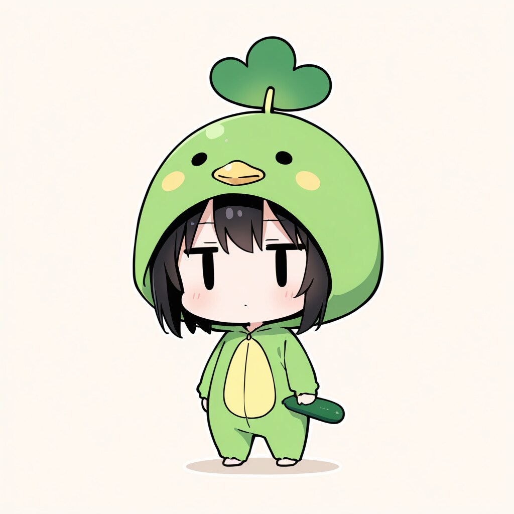 着ぐるみ着せ替え（河童）