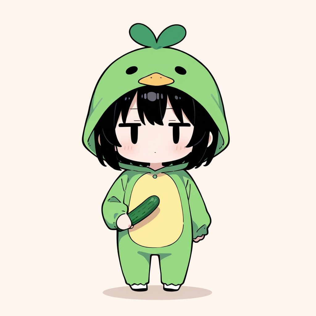 着ぐるみ着せ替え（河童）