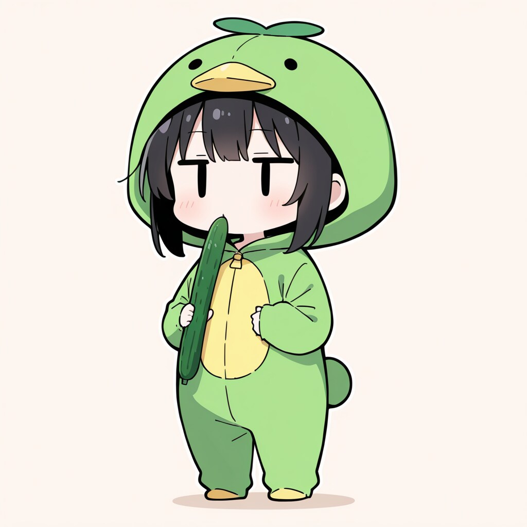 着ぐるみ着せ替え（河童）
