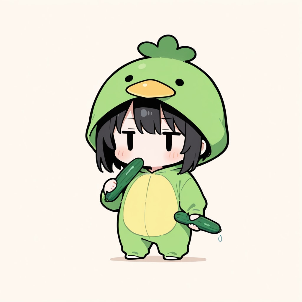 着ぐるみ着せ替え（河童）