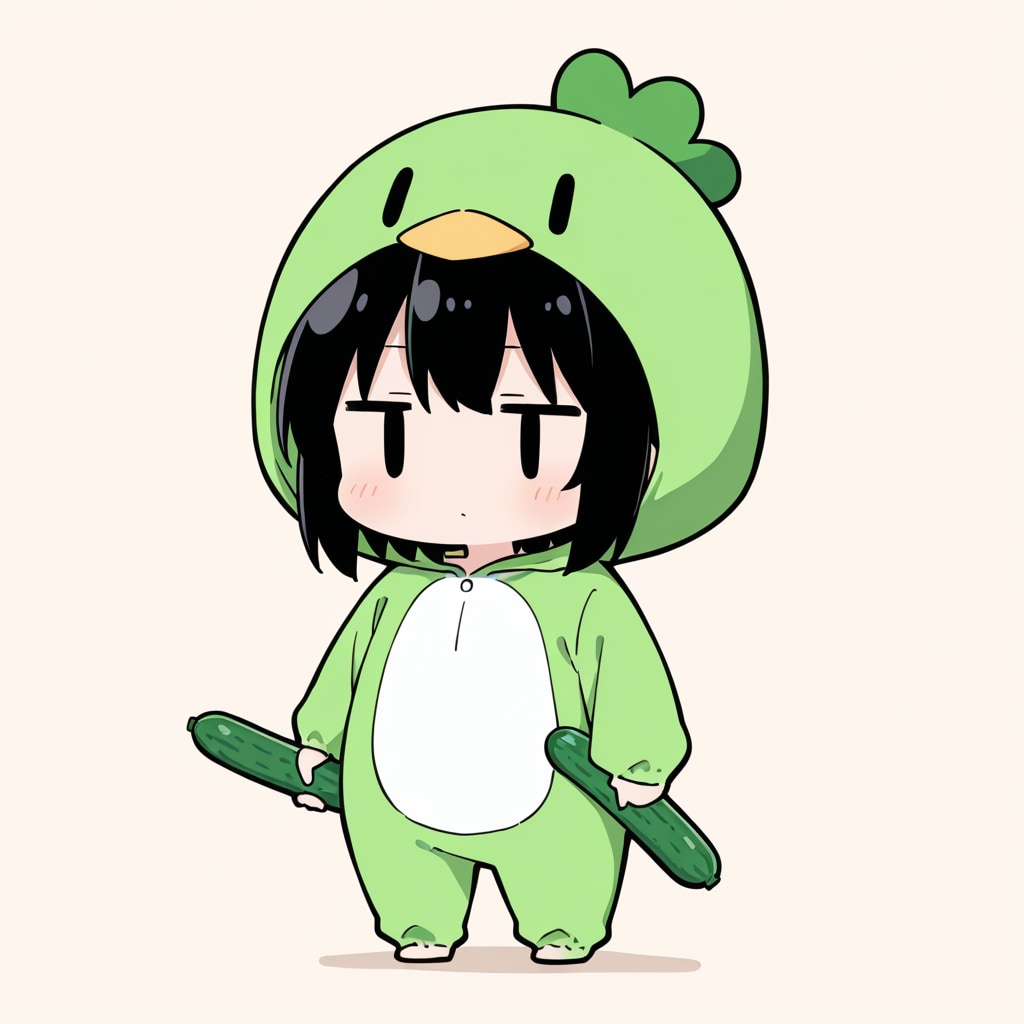 着ぐるみ着せ替え（河童）