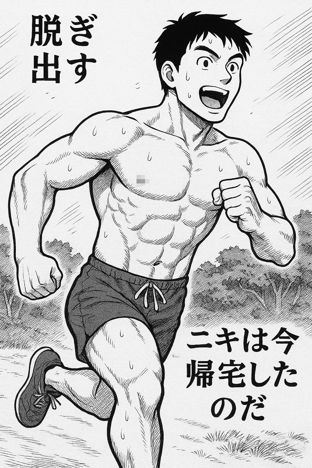 ミラさんの恥じらい学園をチャトピちゃんに描いてもらった2