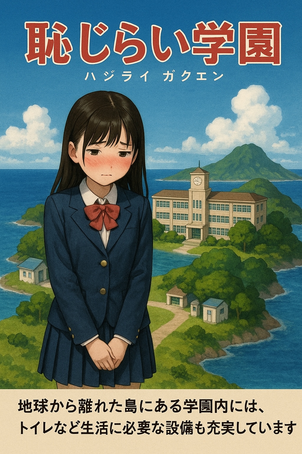 ミラさんの恥じらい学園をチャトピちゃんに描いてもらった2
