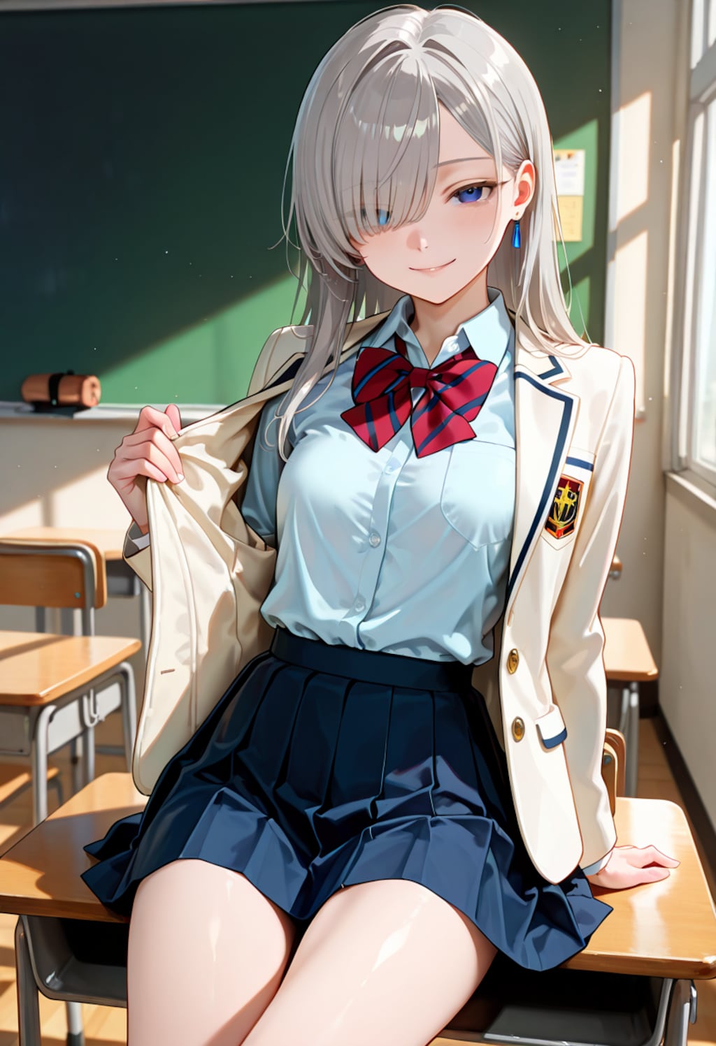 由璃亜 school uniform (8)