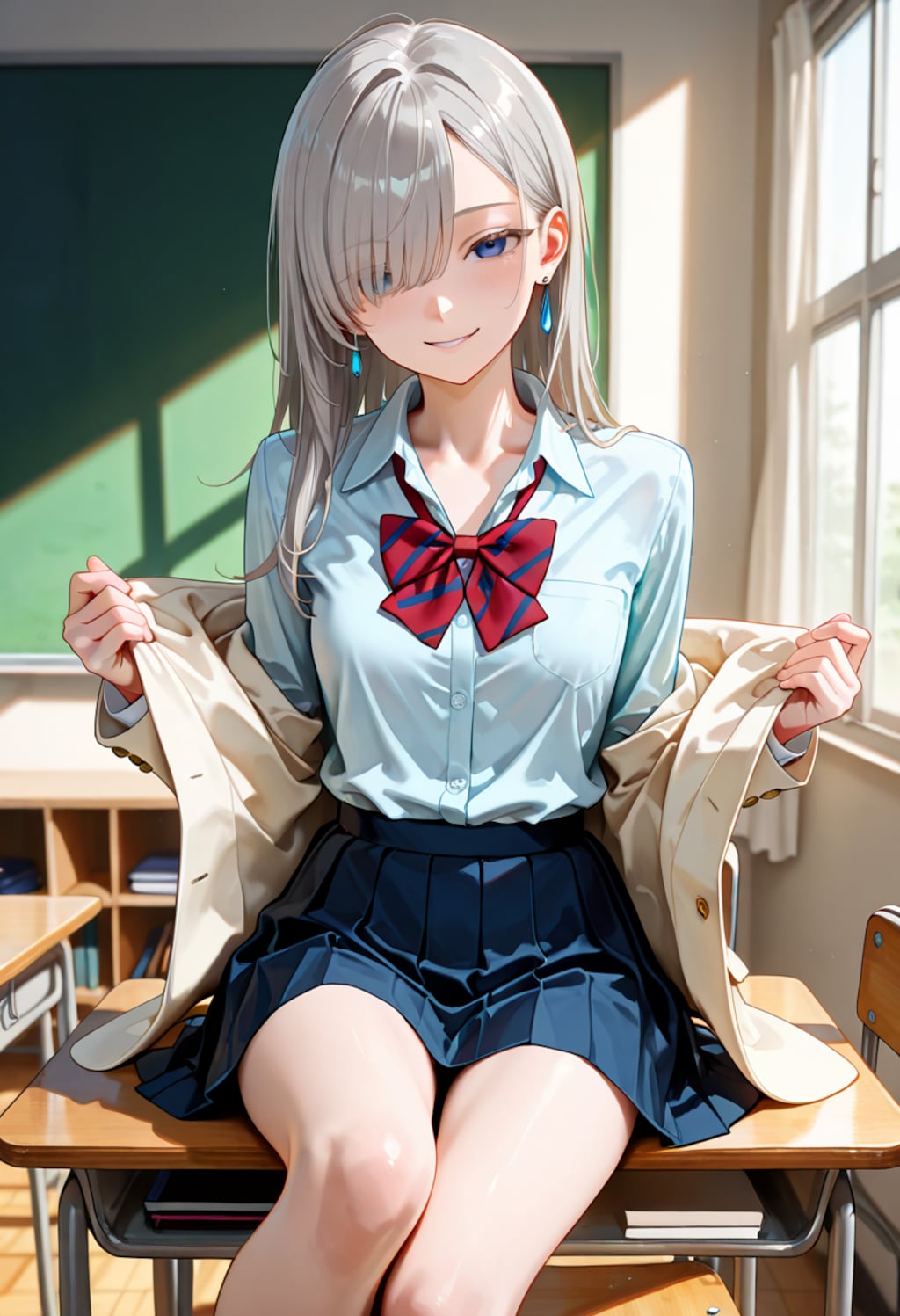 由璃亜 school uniform (8)