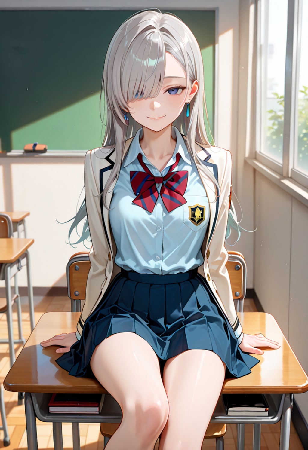 由璃亜 school uniform (8)