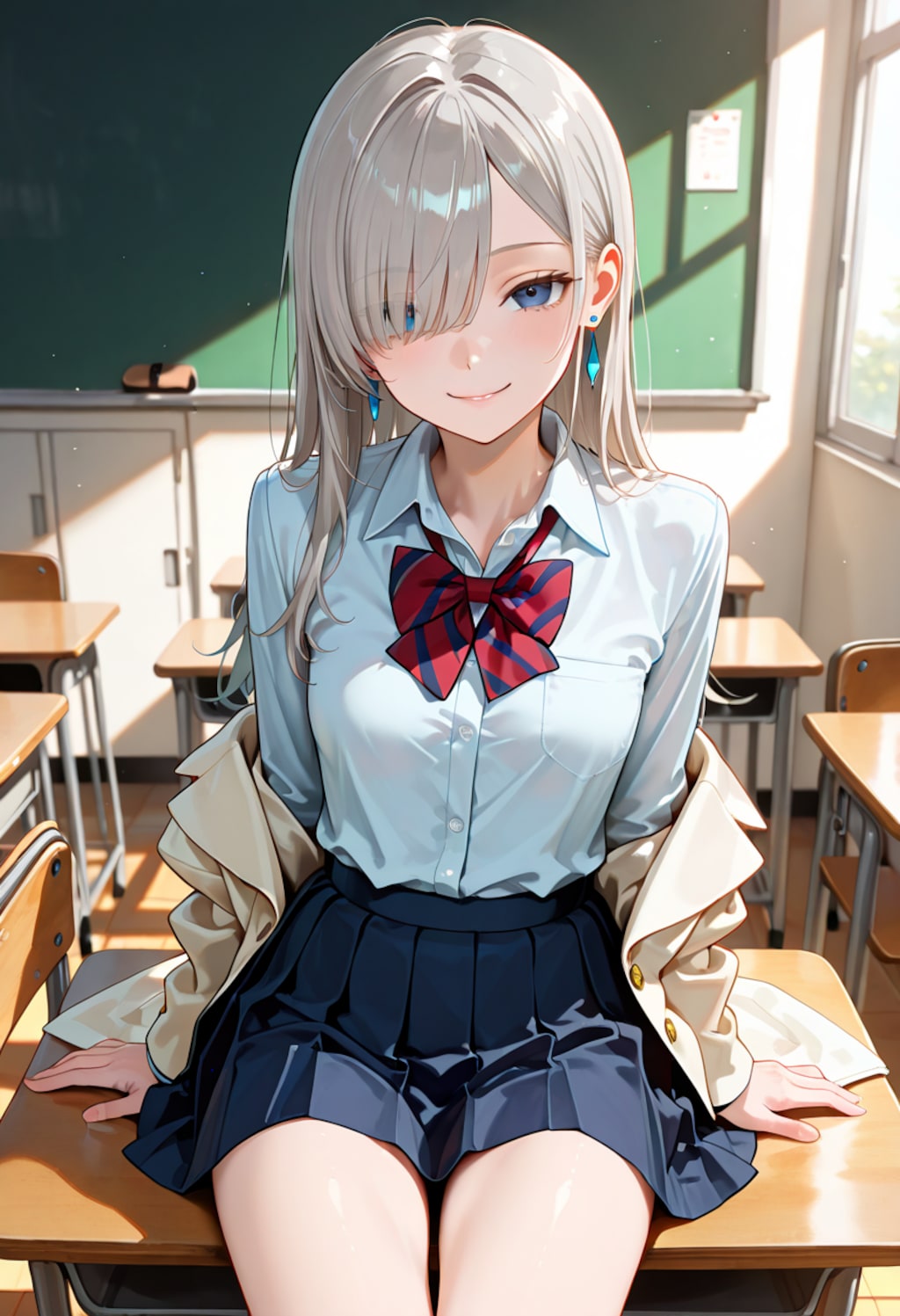 由璃亜 school uniform (8)