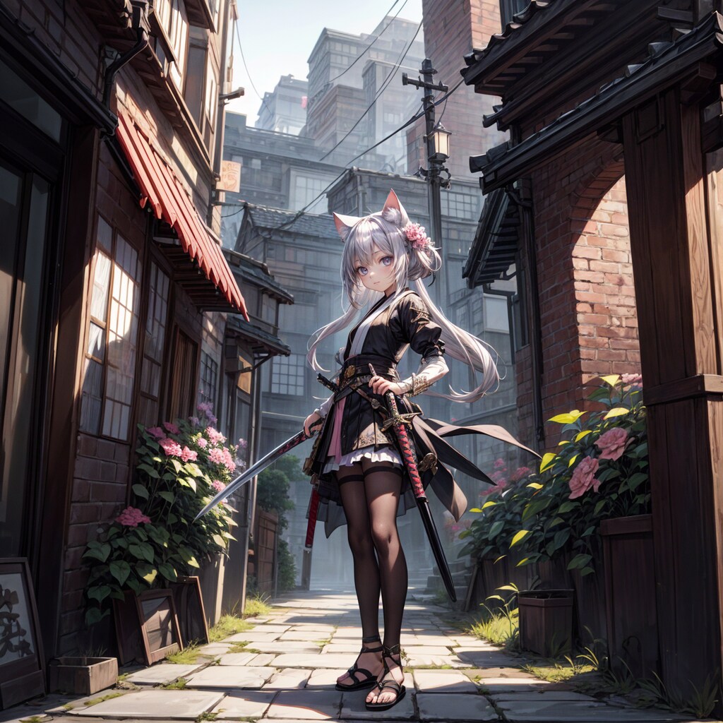 双剣女子