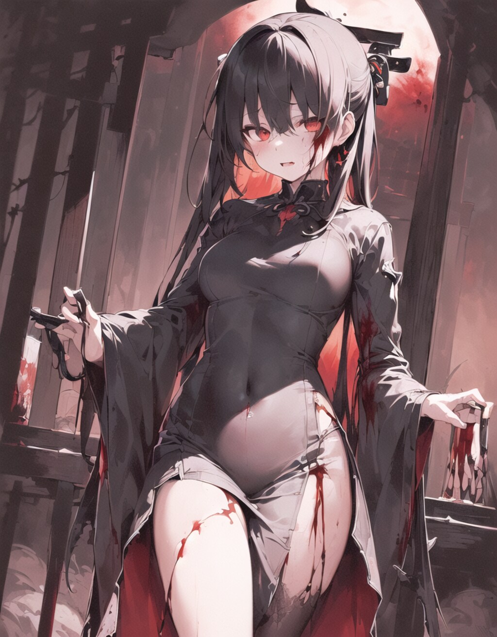 ホラーゲームのイメージボード