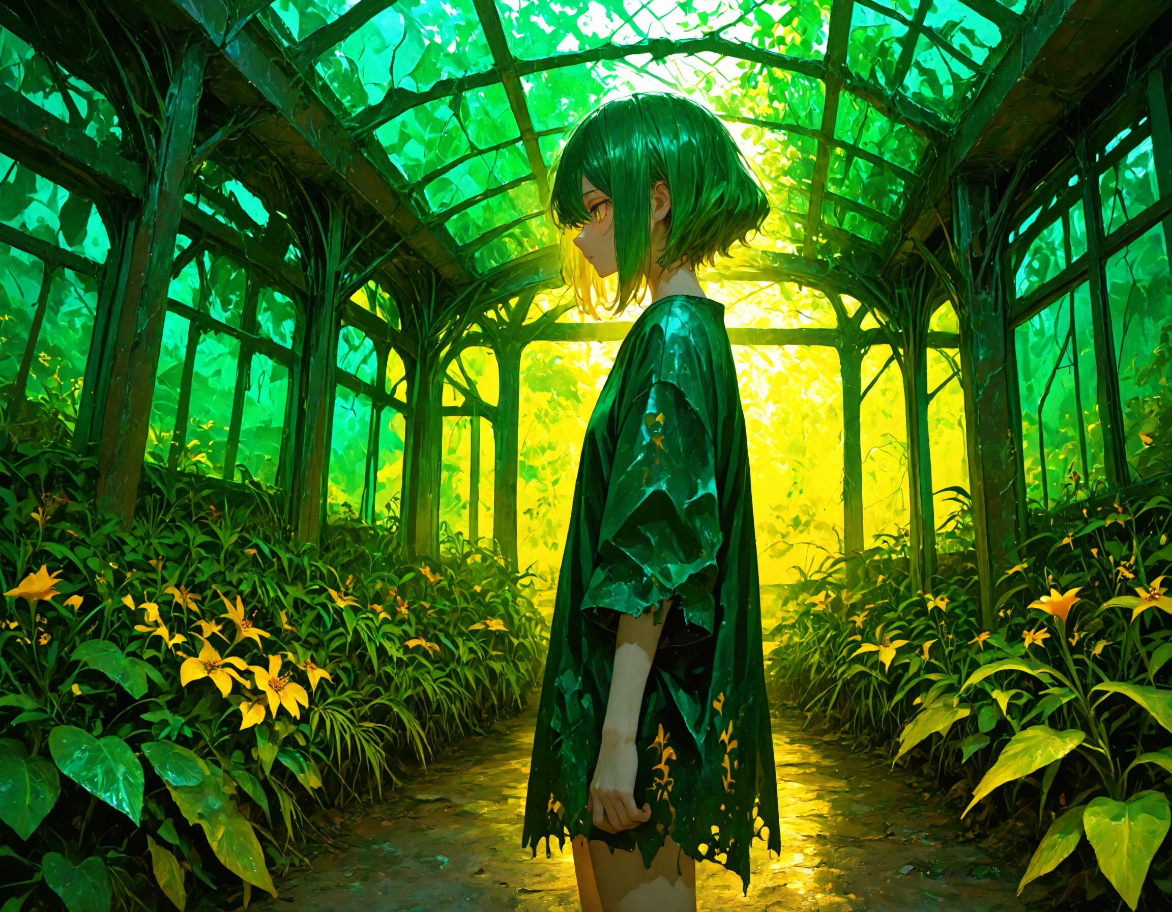縁々緑々 | の人気AIイラスト・グラビア