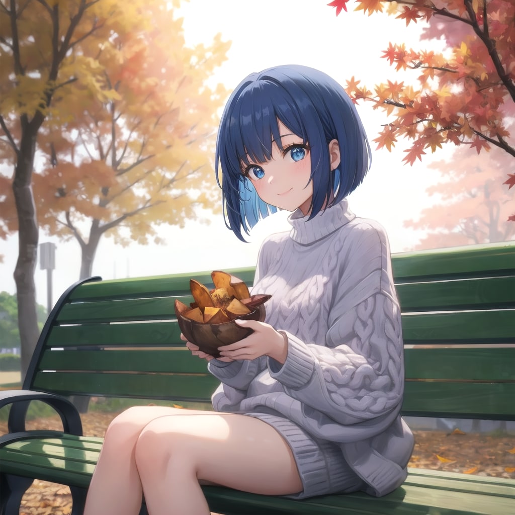 ほくほく秋の味覚 | の人気AIイラスト・グラビア